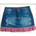 children denim skirt  in stock